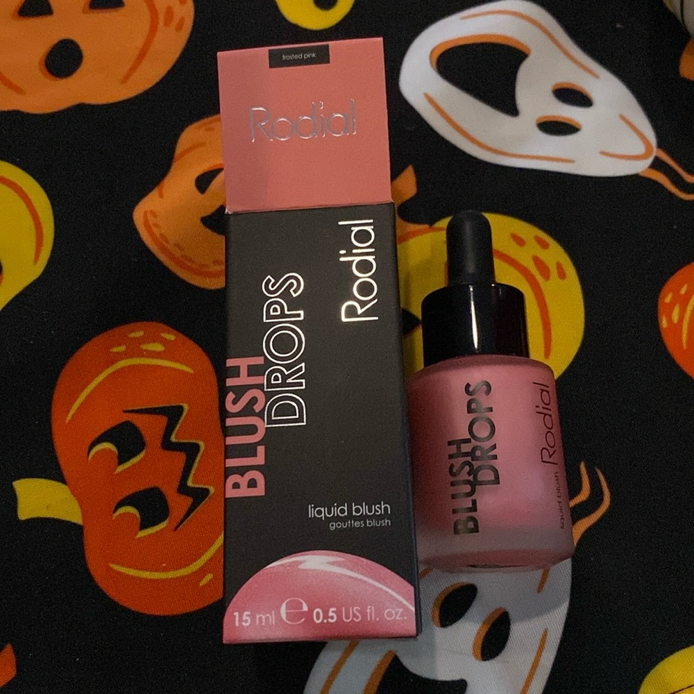 Rodial Blush Drops Liquid Blush - Frosted Pink new in box
